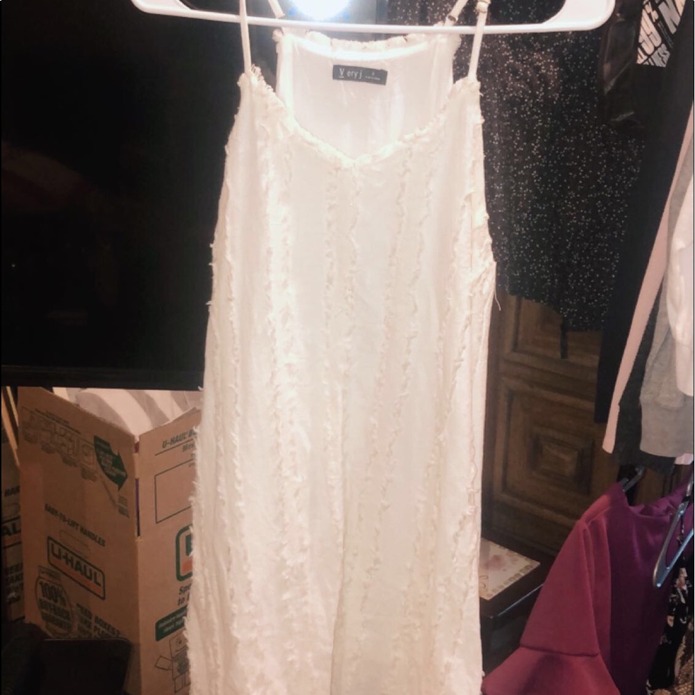white dress
